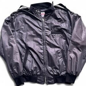 Vintage 1980s Birdie Leather Bomber Jacket XL